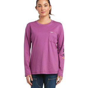 ARIAT Ladies Rebar Workman Logo T-Shirt
